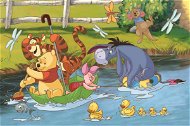 Dino Winnie the Pooh auf dem Fluss - Puzzle