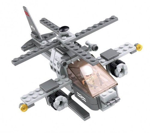 Sluban Army - Helicopter - Building Set - Main image