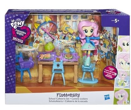 Fluttershy school cafeteria set on sale