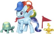 Én kicsi pónim - Rainbow Dash póni kis barátjával és kiegészítőkkel - Figura