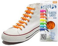 Shoeps – Silikónové šnúrky holandská oranžová - Sada šnúrok