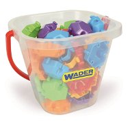 Wader - Kostky v kbelíku 88 ks - Stavebnica