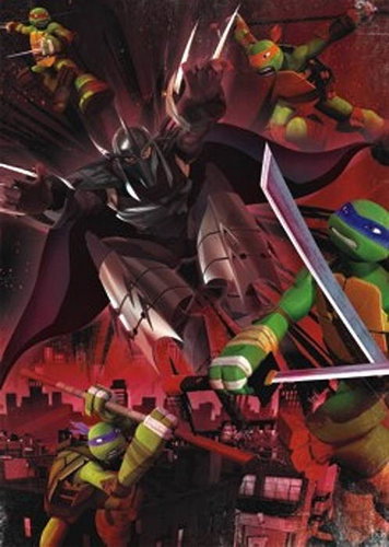 Dino Turtles Ninja poster - Jigsaw Puzzle - Main image