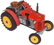 Kovap Tractor with Trailer red - Metal Model