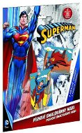 Pieskové maľovanky Maxi – Superman - Omaľovánky