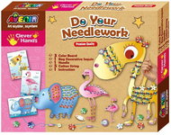 Vyšívací obrázky - Zvířátka - Kreativní sada