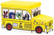 Bino The Little Mole - Toy bus boxes - Children's Bedroom Decoration