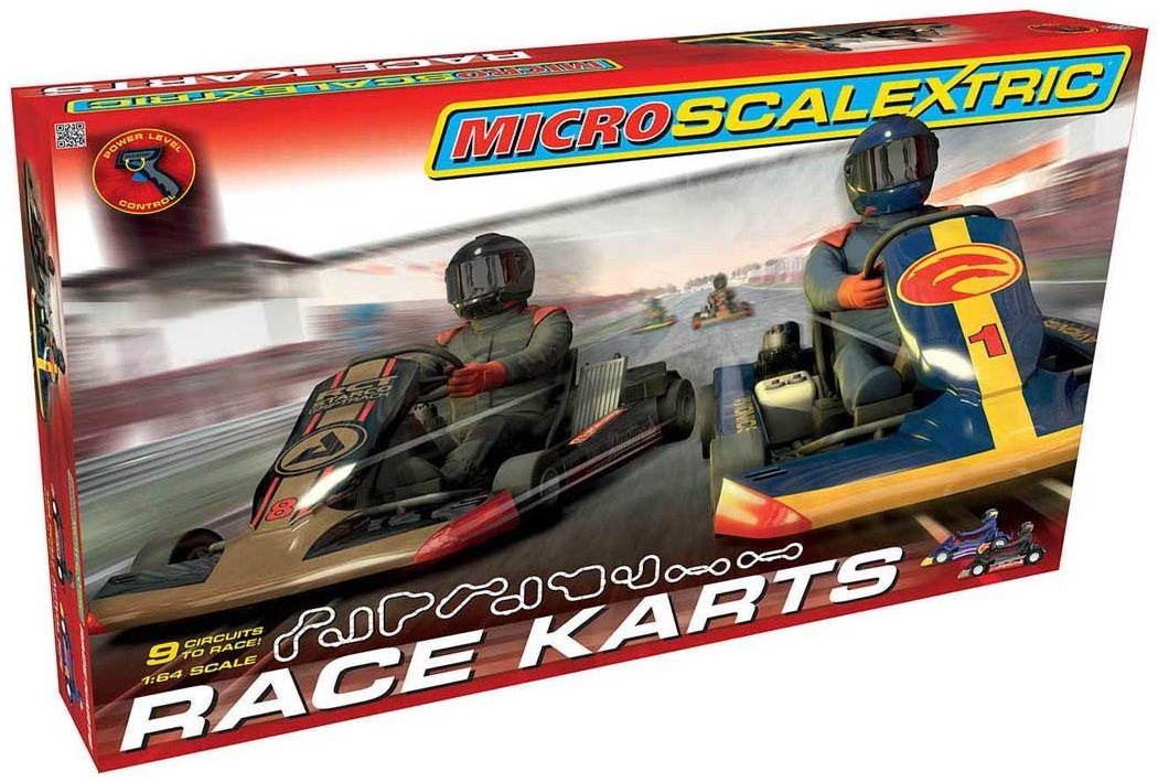 Micro scalextric hot sale race karts