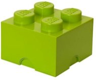 LEGO Úložný box 4 250 x 250 x 180 mm - limetkově zelený - Úložný box