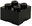 Storage box 4250 x 250 x 180 mm - black
