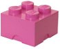 LEGO Aufbewahrungsbox 4 250 x 250 x 180 mm - rosa - Aufbewahrungsbox