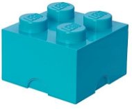 LEGO Úložný box 4 250 × 250 × 180 mm – azúrový - Úložný box