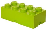 LEGO Úložný box 8 250 x 500 x 180 mm - limetkovo zelený - Úložný box