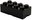 Storage box 8250 x 500 x 180 mm - black