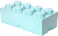 LEGO Úložný box 8 250 x 500 x 180 mm - aqua - Úložný box