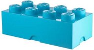 LEGO 8-Stud Storage Brick 250 x 500 x 180mm - Cyan - Storage Box