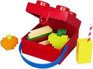 LEGO box s rukoväťou 166 × 165 × 117 mm – červený - Úložný box