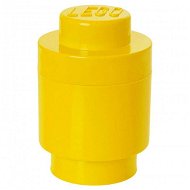 LEGO úložný box guľatý 123 × 183 mm – žltý - Úložný box