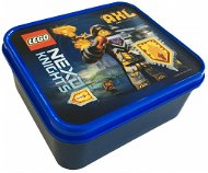 LEGO Nexo Knights sötétkék műanyag uzsonnás doboz - Uzsonnás doboz