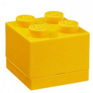 LEGO Mini-Box 46 x 46 x 43 mm gelb - Aufbewahrungsbox