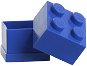 LEGO Mini box 46 x 46 x 43 mm modrý - Aufbewahrungsbox