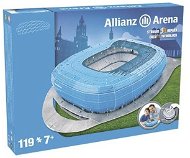 3D Puzzle Nanostad Olaszország - Allianz Arena futballstadion - Puzzle