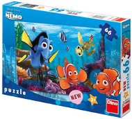 Dino Nemo auf einem Korallenriff - Puzzle