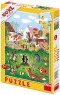Dino Maulwurf und seine Freunde - auf dem Bauernhof - Puzzle