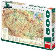 Dino Mapa Českej Republiky - Puzzle