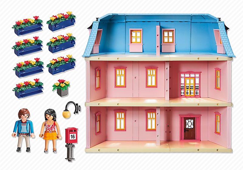 Playmobil deluxe sales dolls house