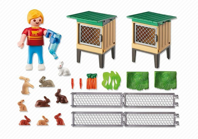 Playmobil hotsell rabbit hutch