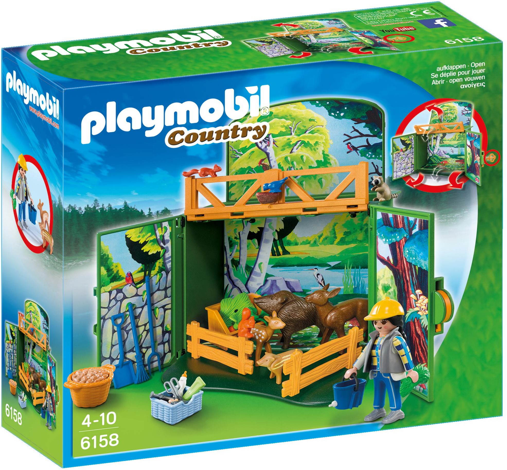 Playmobil sales forest animals