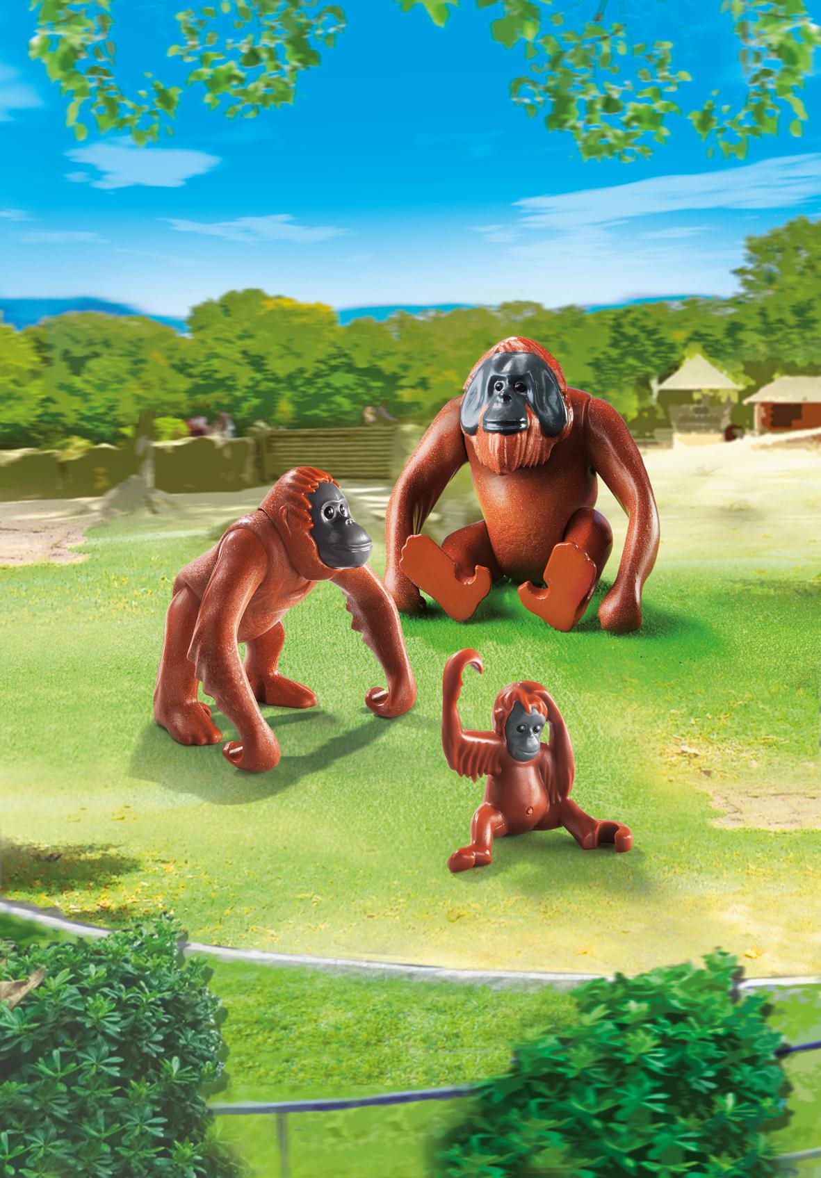 Playmobil cheap orangutan family