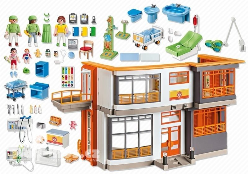 Playmobil sales hospital accessories