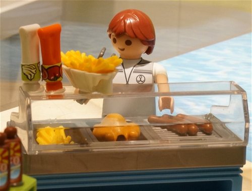Restaurant fast food playmobil