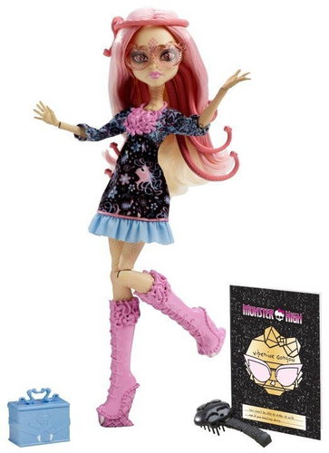 Monster High Howlywood deluxe příšerka Viperine Gorgon™ - Doll - Main image