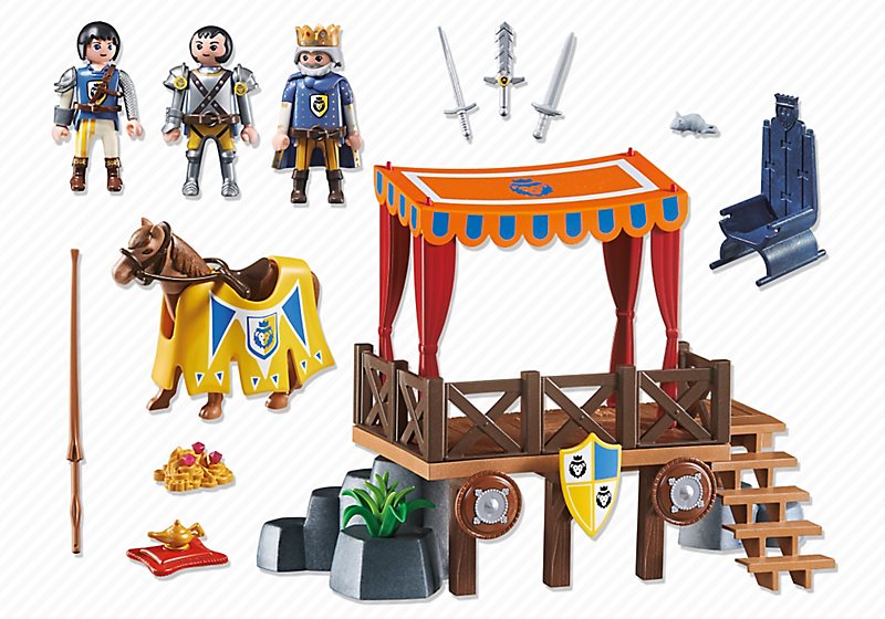 Playmobil 6695 Royal Tribune with Alex - Building Set | alza.sk Playmobil 6695 Royal Tribune with Alex - Building Set | alza.sk