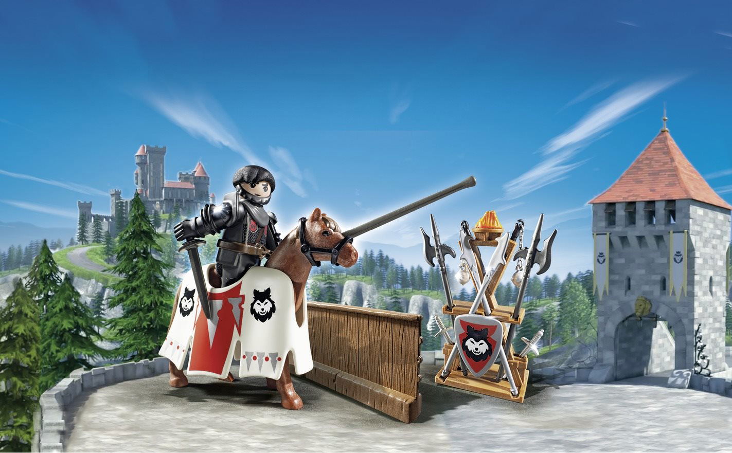 Playmobil sales jousting set