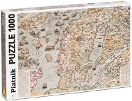 Piatnik Carta Marina 1572 - Puzzle