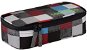 CoocaZoo Pencil Denzel Chequered Blue Red - School Case