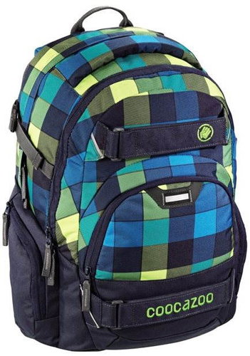 CoocaZoo CarryLarry2 Lime District - School Backpack - Main image