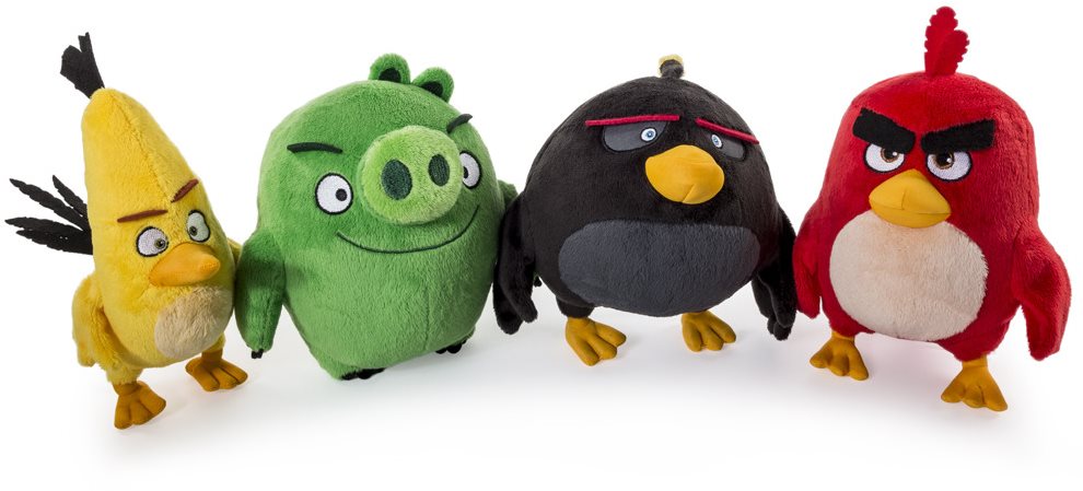 Peluche chuck angry online birds