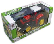 Piros traktor a lendkerék - Játék autó