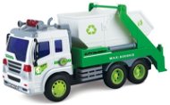 Garbage truck - white container - Toy Car