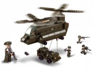 Sluban Army - Transport helicopter - Building Set