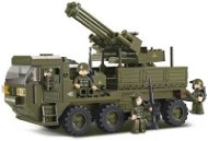 Sluban Army Flugabwehrgeschütz-Wagen - Bausatz