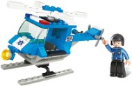 Sluban Town - Police helicopter - Building Set