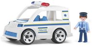Igráček Handy - Police Car with a Policeman - Figure Accessories