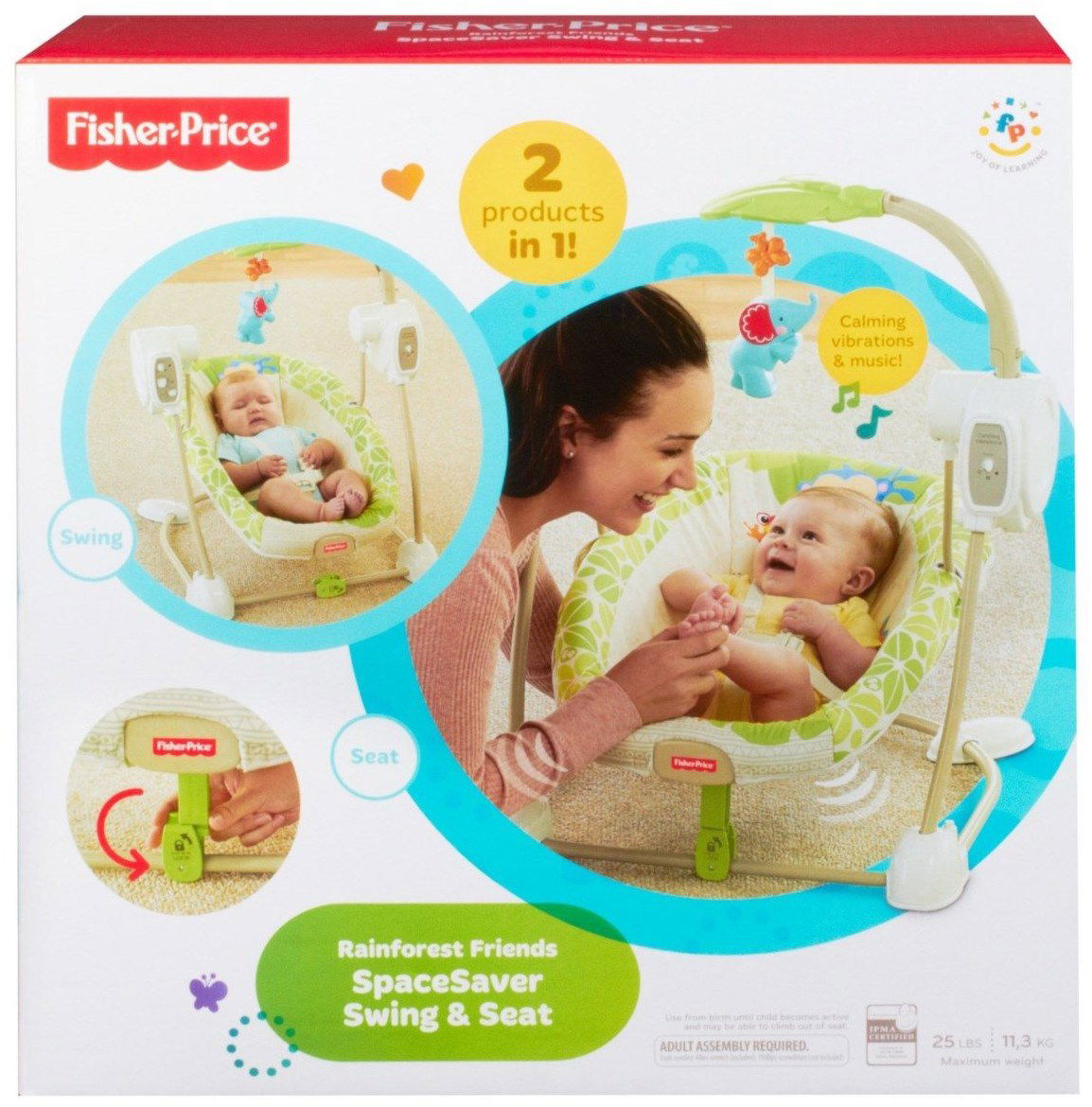 fisher price swing and seat