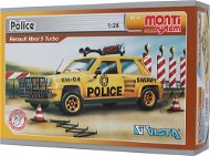 Monti system 41 - Police-Renault Maxi 5 1:28 - Plastik-Modellbausatz